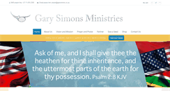 Desktop Screenshot of garysimons.co.za